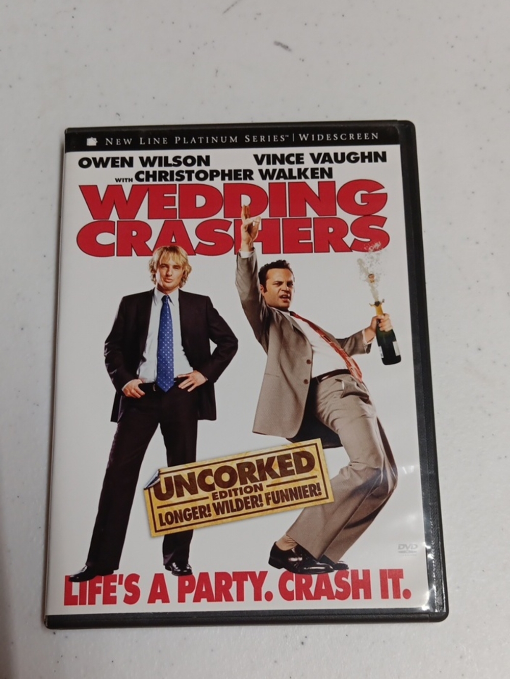Wedding Crashers DVD With Owen Wilson & Vince Vaughn